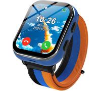 Montre Intelligente Pour Enfants 4g, Montre Téléphone Avec Fonction D'appel, Appels Bidirectionnels, Appareil Photo, Mp3, Sos, Carte D'apprentissage, Cadeau Pour Garçons Filles Ble[Mon8301545]
