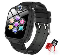 Montre Intelligente pour Enfants - 7 Jeux, Musique MP3, Appels Téléphoniques, Écran Tactile, 1GB SD Card, Caméra, Alarme, Smart Watches 4-12 Ans