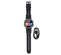 Montre Intelligente Pour Enfants, Resistante A La Poussiere, A L'eau Et A La Temperature, Avec Appels Ai, Montre De Sport Argentee