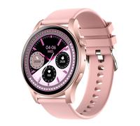 Montre intelligente pour femme avec écran tactile, répondez/passez des appels avec fréquence cardiaque, pression artérielle, surveillance du sommeil, plus de 100 modes sportifs, suivi de la condition 