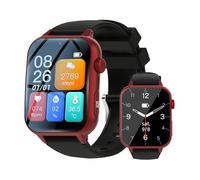 Montre intelligente pour homme et femme avec traceur GPS intégré, appareils d'alerte de chute pour personnes âgées, réponse automatique, écran tactile HD de 4,6 cm, étanchéité IP67, appel SOS, montre