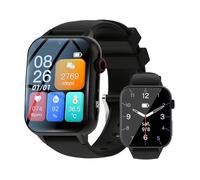 Montre intelligente pour homme et femme avec traceur GPS intégré, appareils d'alerte de chute pour personnes âgées, réponse automatique, écran tactile HD de 4,6 cm, étanchéité IP67, appel SOS, montre