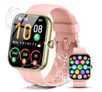 Montre intelligente pour homme et femme, version 2026 (répondre/passer un appel) 5 cm, montre de course à pied, étanche IP68, podomètre, moniteur de pas/sommeil/fréquence cardiaque, 110 + mode sport