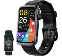 Montre Intelligente Pour Homme Femme, 1,47"" Hd Smartwatch Avec Notification Whatsapp, Podomètre, Cardiofréquencemètre, Spo2, Moniteur De Sommeil, Ip68 Bracelet D'activité Avec 24 Modes