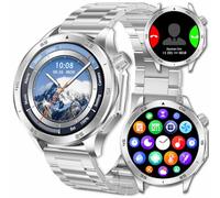 Montre intelligente pour homme, GPS de sport, écran HD de 1,54", étanchéité IP67, répondre/passer un appel, moniteur de fréquence cardiaque, suivi du sommeil, suivi de fitness, compatible avec Android