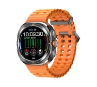 Montre intelligente pour hommes - RNCYN - Écran HD 1.52 pouces - Appel BT - Cardiofréquencemètre