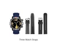 Montre intelligente pour hommes - RNCYN - LG78 Pro - Trois sangles - Écran tactile 1.52 pouces - 360x360 - TFT IPS