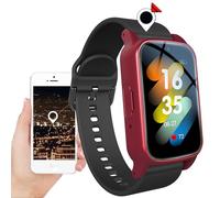 Montre intelligente pour personnes âgées avec détection de chute et appel SOS - Système d'alerte de vie, traceur GPS, alarme de chute pour la démence et la maladie d'Alzheimer