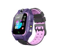 Montre Intelligente Q12 Pour Enfants,Carte Sim,Montre Intelligente Pour Enfants,Appel Téléphonique,Appareil Photo,Demandes Vocales,Photo,Garçon,Fille,Cadeau,Écran De Document,2023 - Type Purple