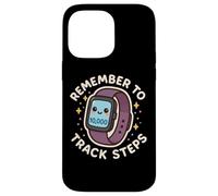 Montre Intelligente « Remember to Track Step » Coque pour iPhone 14 Pro Max