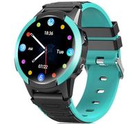 SaveFamily Slim 4G Montre Intelligente Enfant avec Appel vidéo GPS pour Enfants avec Appel, Chat, Bouton SOS, chronomètre, podomètre, étanche IP67, Design Moderne et Discret