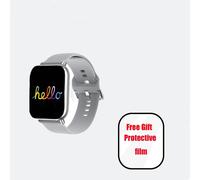Montre Intelligente Série 10 Pour Hommes Et Femmes,Hello Plum,H15 Pro,Amoled,1 Go,Message,Chatgpt,Musique Locale,Photo,Ablum,Android,Ios -Blanc