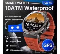 Montre intelligente T-Rex 3 Ultra GPS double bande, AMOLED 48mm, étanchéité 5ATM, 170+ sports, design résistant 20 MONTRE BLUETOOTH