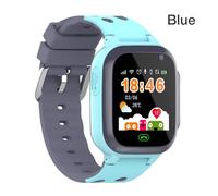 Montre Intelligente ¿¿Tanche Pour Enfants",Gps,Wifi,Appel Vid¿¿O,Sos,Ip67,Moniteur De Cam¿¿Ra L¿¿G¿¿Re,Traqueur De Localisation,"Bracelets Pour Enfants - Type Bleu