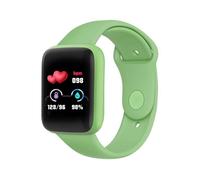 Montre iWear M7 Smart & Fit avec Full Touch 1,3'' IPS Contrôle multimédia / HR / Tension artérielle / Social Green G