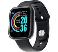 Montre iWear M8 Smart & Fit avec Full Touch 1,3'' IPS Contrôle multimédia / HR / Tension artérielle / Social Noir