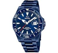 Jaguar Montre-bracelet J987/1 Hommes Quartz Cuir noir Étanche 3 ATM