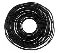 Montre Joint, Noir Caoutchouc étanche Joint Torique, 13mm-37mm Universel en Caoutchouc O-Annoire, Kit Joints D'étanchéité Couvercle Retour, Montre Arrière Joint Kit Remplacement O-rings(0.5mm)