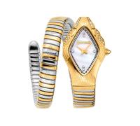 Just Cavalli Femme Analogique Quartz Montre avec Bracelet en Acier Inoxydable JC1L306M0065