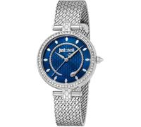 Just Cavalli Femme Analogique Quartz Montre avec Bracelet en Acier Inoxydable JC1L240M0015