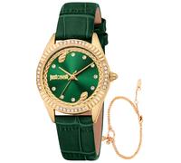 Montre Just Cavalli JC1L361L0025 pour Femme Vert bouteille en Métal