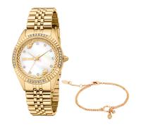 Montre Just Cavalli JC1L361M0055 Femme Quartz Bracelet Acier Cadran Blanc Neuf