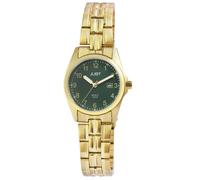 Montre - JUST - Esrah - Acier inoxydable doré - Cadran vert - Étanchéité 10 ATM