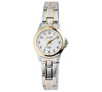Montre - JUST - Estia - Acier inoxydable bicolore - Cadran blanc 27 mm - Étanchéité 10 ATM