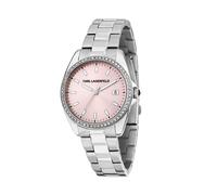 Karl Lagerfeld Round Essentials R0553101512 - Femme - 35 mm - Quartz - Verre minéral