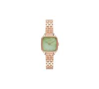 KOMONO Kate Estate Montre Analogique Japonaise pour Femmes en Or Rose Sauge avec Bracelet en Acier Inoxydable