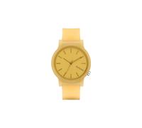 KOMONO Mono Ochre Montre analogique à Quartz Japonais pour Femme avec Bracelet en Silicone