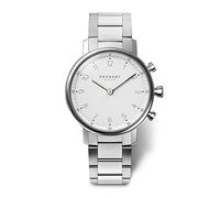 Kronaby Montre Connectée Femme Hybride Acier INOX 316L - Verre Saphir Résistant - Étanche 10 ATM - Contrôle Musique - Compteur de Pas - Notifications et Rejet d’Appels S0710/1 - Nord