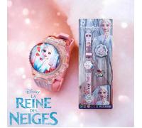 Montre La Reine des Neiges Elsa Lumineuse et Tournante
