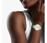 LACOSTE Femmes Montre à affichage analogique or / argent, Gris Taille unique