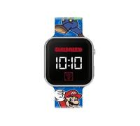 Montre LED - ACCUTIME - Super Mario - Digital - Bleu - Bracelet en plastique