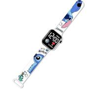 Montre LED Digitale - Lilo et Stitch - Enfant - Rose - Ronde - Tendance