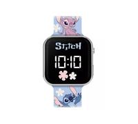 Montre LED enfant Stitch & Angel Disney digitale - affichage lumineux, bracelet confortable, montre enfant colorée