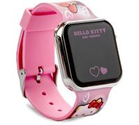 KIDS EUROSWAN Montre Hello Kitty HK50151 Quartz numérique LED bracelet silicone rose