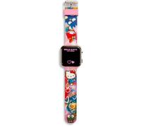 KIDS EUROSWAN Montre Hello Kitty HK50151 Quartz numérique LED bracelet silicone rose
