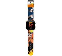 Kids Licensing NA00002 Montre numérique Automatique Unisexe avec Bracelet en Plastique, Naruto Orange, Bande