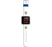 Montre LED - KIDS LICENSING - Real Madrid - Dès 4 ans - Blanc