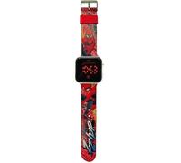 KIDS EUROSWAN, S.L. Montre LED SPD4800 KIDS LICENSING Spiderman Affichage heure et date Bleu