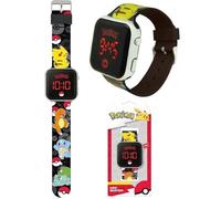 Montre LED - POKEMON - Pikachu - Noir - Enfant - Quartz
