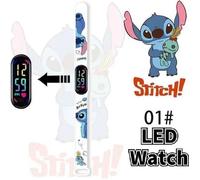 Montre LED Tactile Enfant - Stitch - Affichage LCD - Résistante aux Éclaboussures - Sport - Mixte