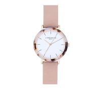 Montre Liebeskind LT-0183-LQ - Quartz - Bracelet en Cuir - Blanc - Femme