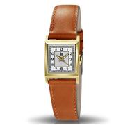 Montre lip Churchill C18 bracelet en cuir camel 671623