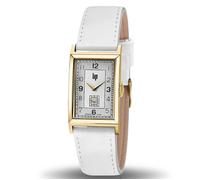 Montre lip Churchill T18 bracelet en cuir blanc 671441