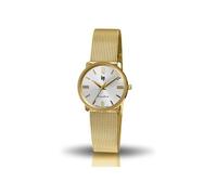 Montre - LIP - Dauphine 29 - Bracelet Acier Doré - Cadran Argenté - Vintage