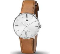 Montre LIP DAUPHINE en Cuir Marron - LIP - Quartz - Femme - Analogique - Ronde