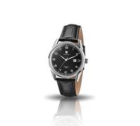 Montre Lip en Cuir Noir Etanche